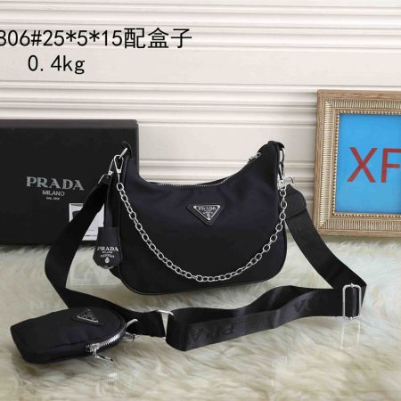 Wholesale shoulder bag size:25*15*5cm PRA CM #28072