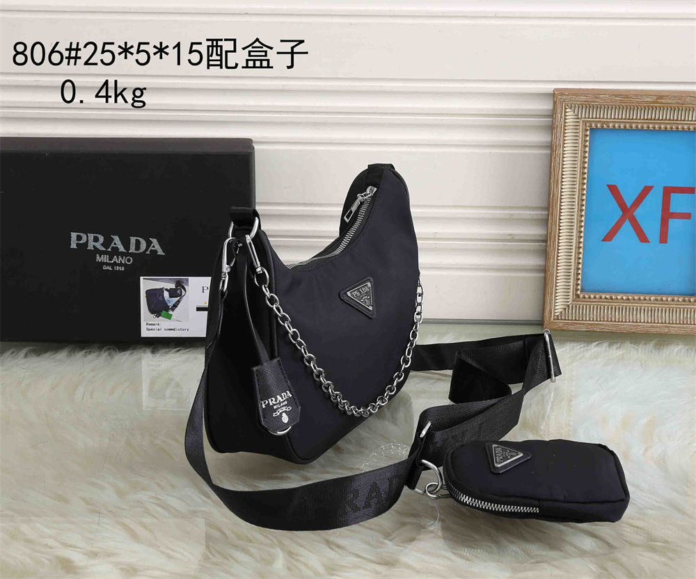 Wholesale shoulder bag size:25*15*5cm PRA CM #28072 - Image 4