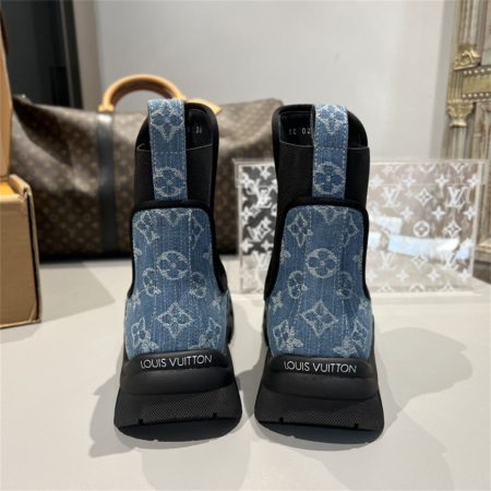 High quality denim boots for women size:5-10 with box free shipping LOV #C0049 - Image 3