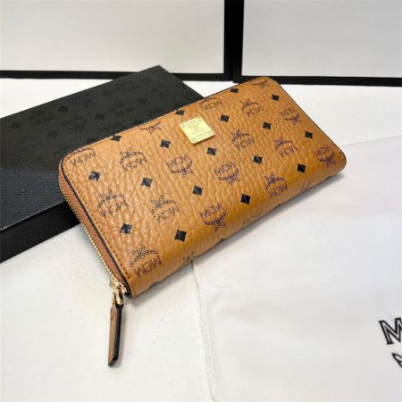 Top quality real leather wallet with box MCI #C0072