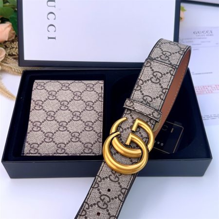 Wholesale belt & wallet set with box LOV BB #C0075 - Image 4