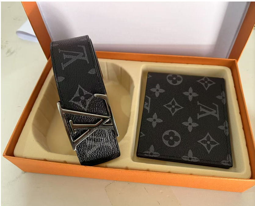 Wholesale belt & wallet set with box LOV BB #C0075 - Image 5