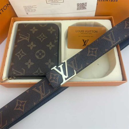 Wholesale belt & wallet set for women with box LOV BB #C0075