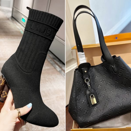 High quality boots & bag set free shipping LOV  #C0092