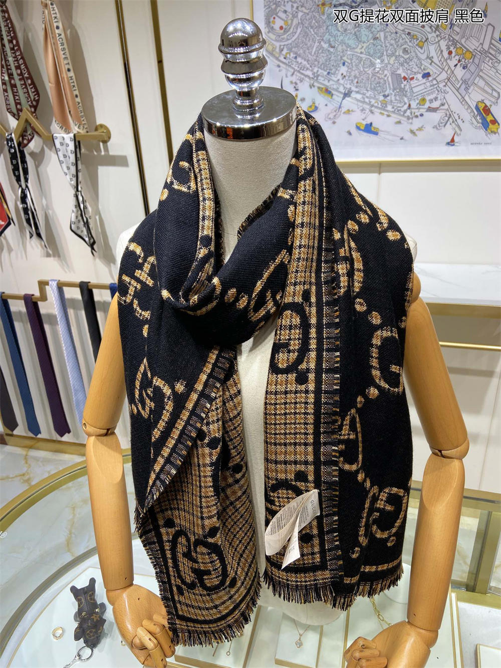High quality scarf size:180*46cm GUI AG #C0105 - Image 1