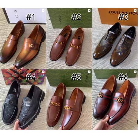 High quality leather formal shoes for men size:5-11 with box free shipping #C0110