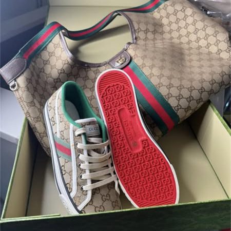 High quality sneaker & Tote bag set free shipping GUI #C0119 - Image 2
