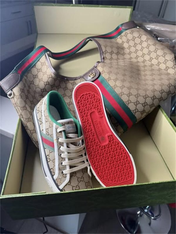 High quality sneaker & Tote bag set free shipping GUI #C0119