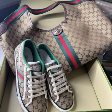 High quality sneaker & Tote bag set free shipping GUI #C0119