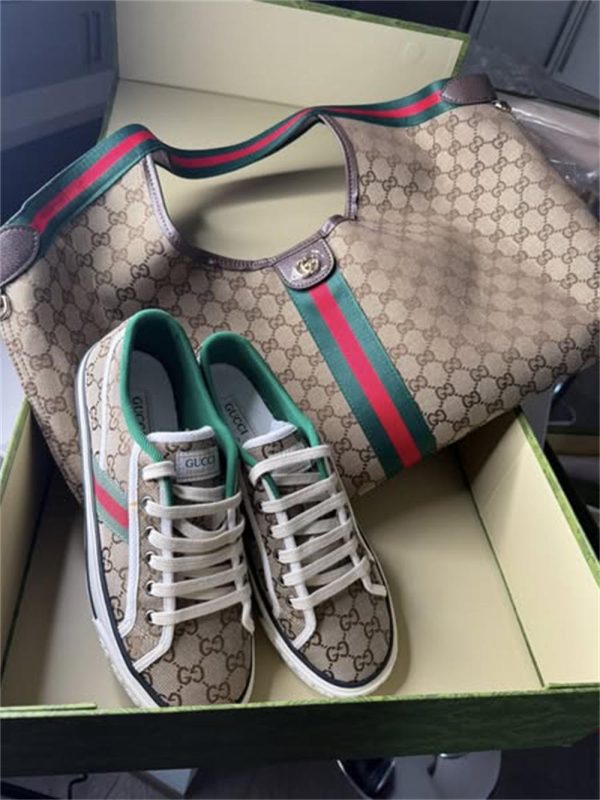 High quality sneaker & Tote bag set free shipping GUI #C0119