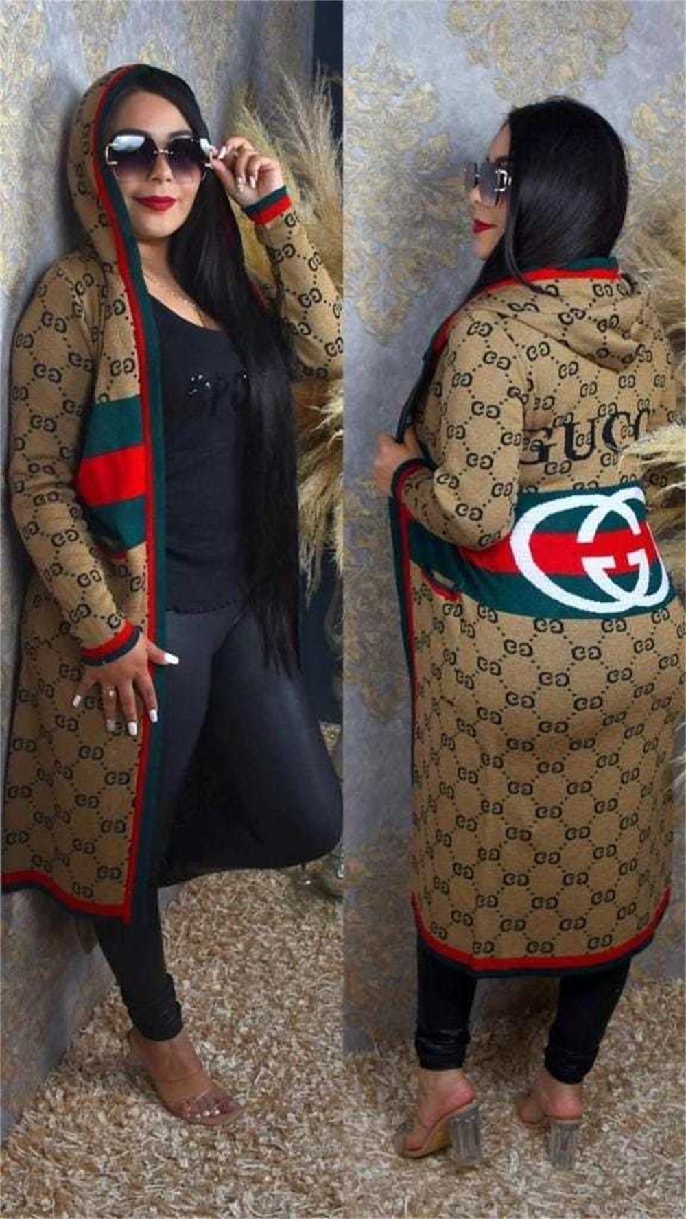 Wholesale sweater coat for women size:S-2XL GUI YS #C0148 - Image 3