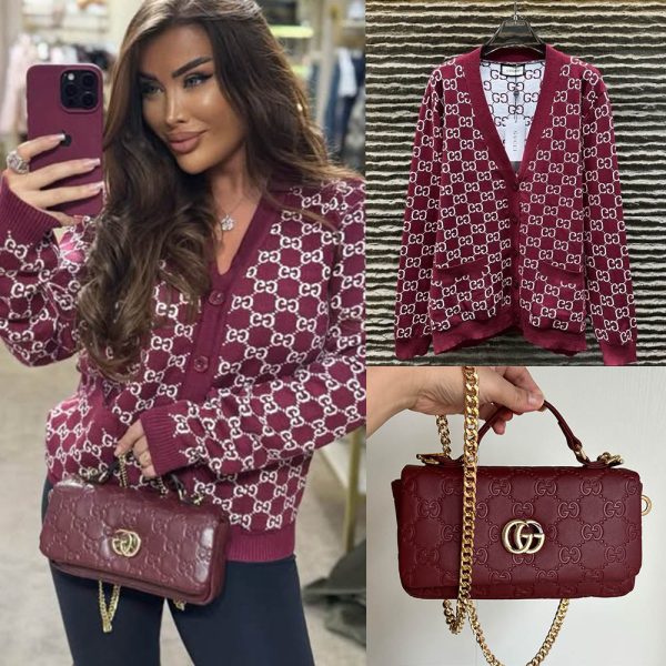 High quality bag & Cardigan set free shipping GUI #C0156