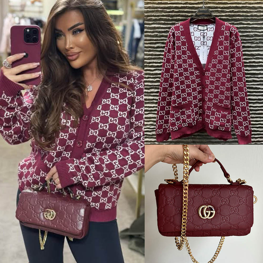 High quality bag & Cardigan set free shipping GUI #C0156 - Image 1
