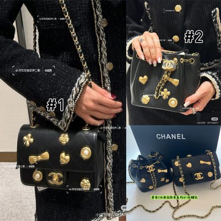 Top quality real leather shoulder bag size:16/19cm CHL #C0182