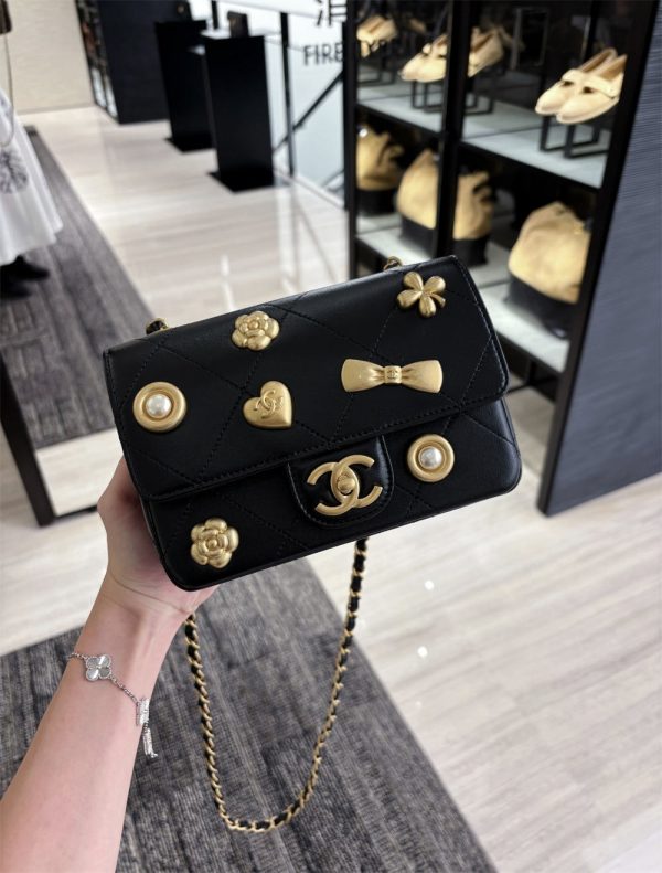 Top quality real leather shoulder bag size:16/19cm CHL #C0182
