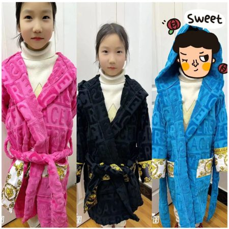 High quality cotton robe for kid free size VEE #C0186 - Image 2