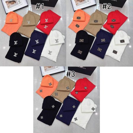 Wholesale scarf & beanie hat set LOV #C0206