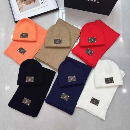 Wholesale scarf & beanie hat set LOV #C0206 - Image 3