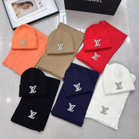 Wholesale scarf & beanie hat set LOV #C0206 - Image 2