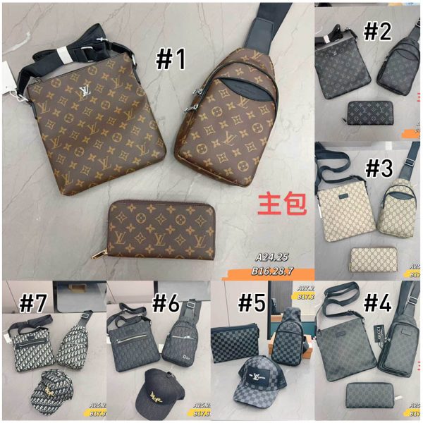 Wholesale combination bag set LOV MLB  #C0259