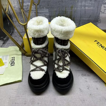 High quality fuzzy boot for women size:5-11 with box free shipping FEI #C0262 - Image 3