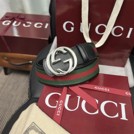 Top quality leather belt with box GUI #C0311 - Image 2
