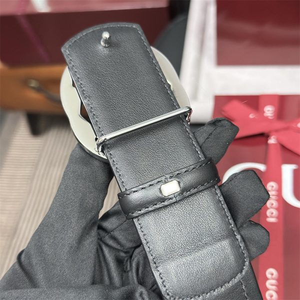 Top quality leather belt with box GUI #C0311