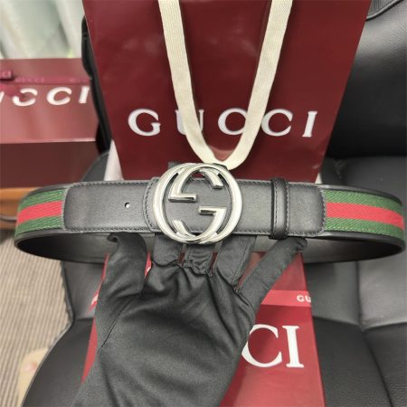 Top quality leather belt with box GUI #C0311 - Image 4