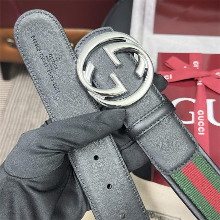 Top quality leather belt with box GUI #C0311 - Image 5