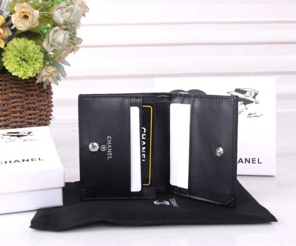 Top quality leather wallet size:10*9cm CHL CM #C0349