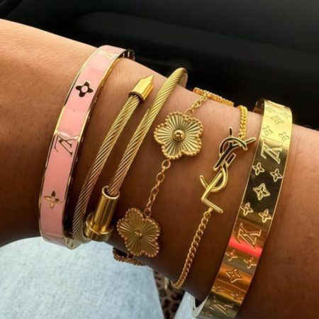 High quality Bracelet Set LOV MS #C0375