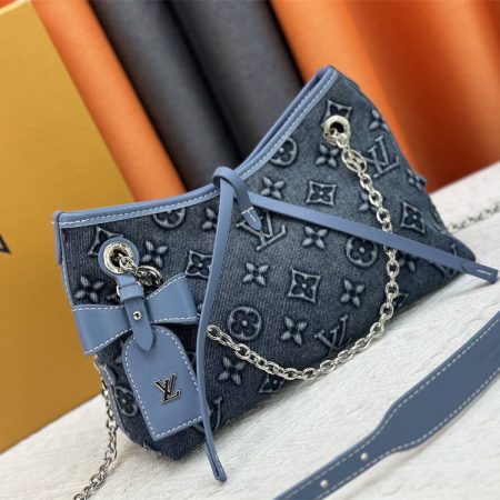 High quality denim shoulder bag size:26*10*17cm LOV JW #C0380