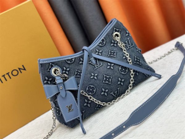 High quality denim shoulder bag size:26*10*17cm LOV JW #C0380
