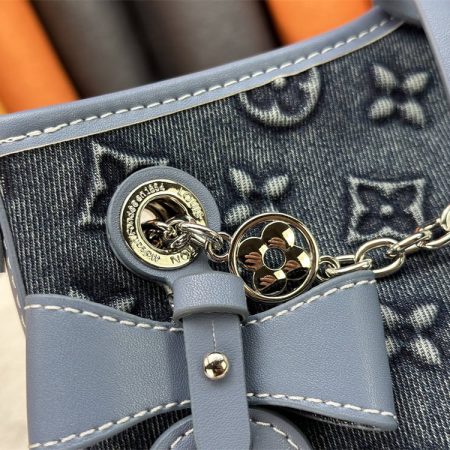 High quality denim shoulder bag size:26*10*17cm LOV JW #C0380 - Image 2