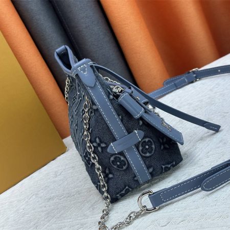 High quality denim shoulder bag size:26*10*17cm LOV JW #C0380 - Image 3