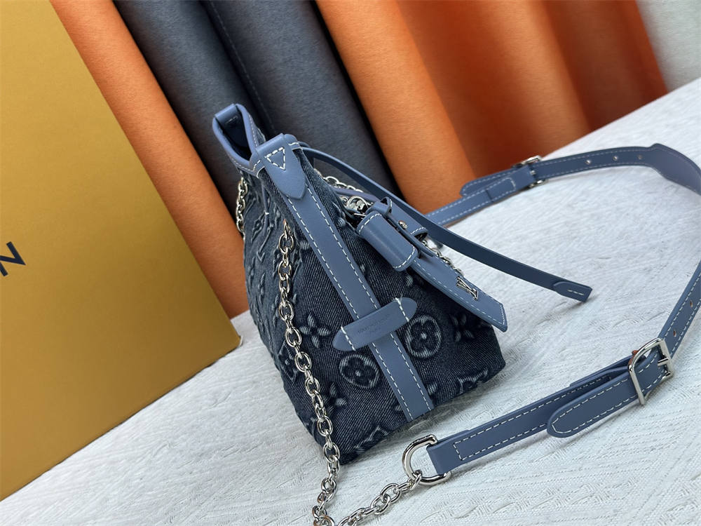 High quality denim shoulder bag size:26*10*17cm LOV JW #C0380 - Image 3