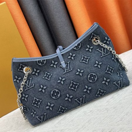 High quality denim shoulder bag size:26*10*17cm LOV JW #C0380 - Image 4