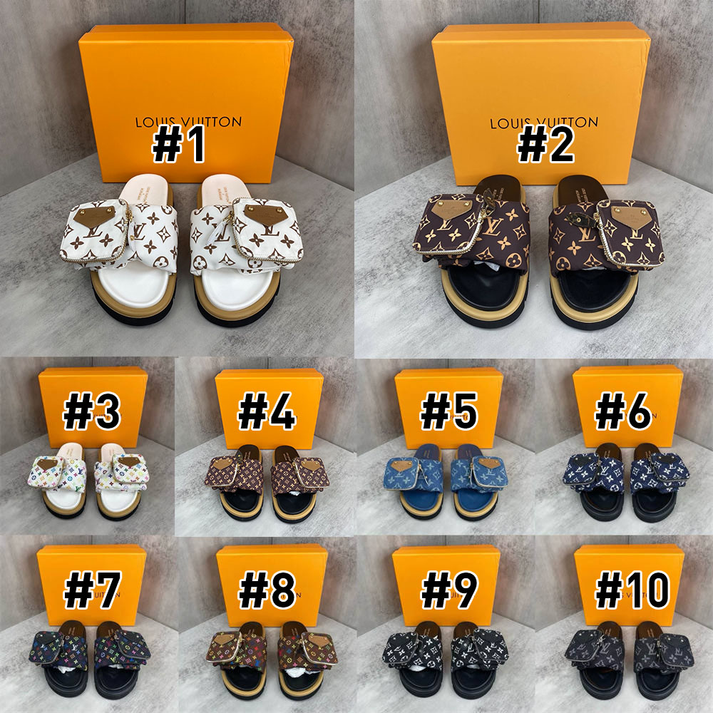 High quality slipper size:5-10 with box LOV #C0382 - Image 1