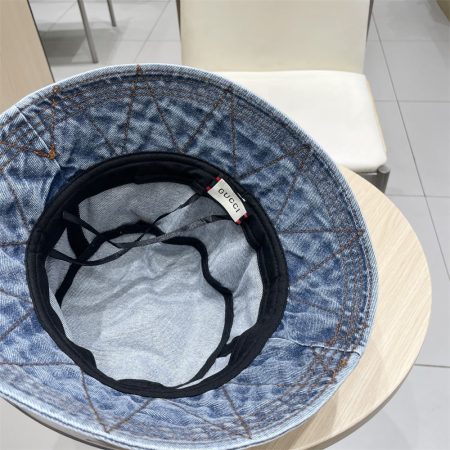 Wholesale denim Bucket Hat GUI #C0405 - Image 3