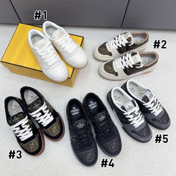 High quality couple sneaker size:5-11 with box free shipping FEI #C0439