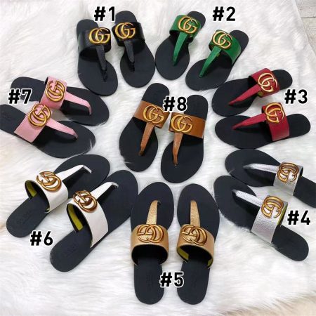 Wholesale slippers for women size:5-10 (NO box) GUI XY #C0449