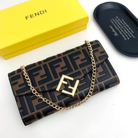 Top quality leather shoulder bag size:19*10.5*3.5cm FEI #C0459 - Image 2