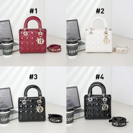 Top quality leather handbag size:20cm DIR #C0467