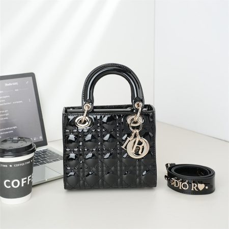 Top quality leather handbag size:20cm DIR #C0467 - Image 3