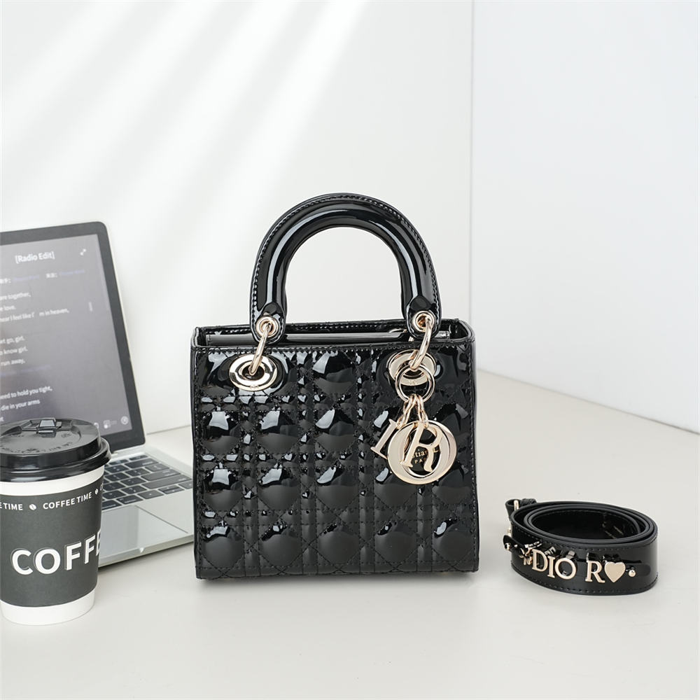 Top quality leather handbag size:20cm DIR #C0467 - Image 3
