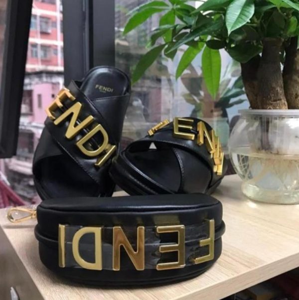 High quality slipper & handbag set free shipping FEI #C0489