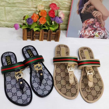 Wholesale slippers for women size:5-10 (NO box) GUI XY #C0495