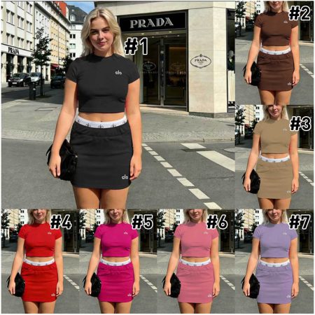 Pre-sale High quality cotton skirt suit size:S-XL ALO WYS #C0522