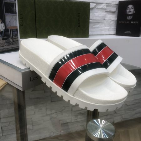 High quality couple slippers size:5-12 with box GUI SY #C0550 - Image 2