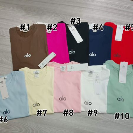 Wholesale cotton T-shirt size:S-3XL ALO WYS #C0552